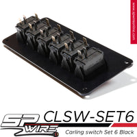 Clsw-set6 #Carling Switch Momen1 On-Off5 + Plate