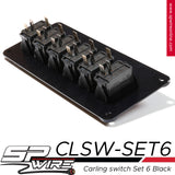 Clsw-set6 #Carling Switch Momen1 On-Off5 + Plate