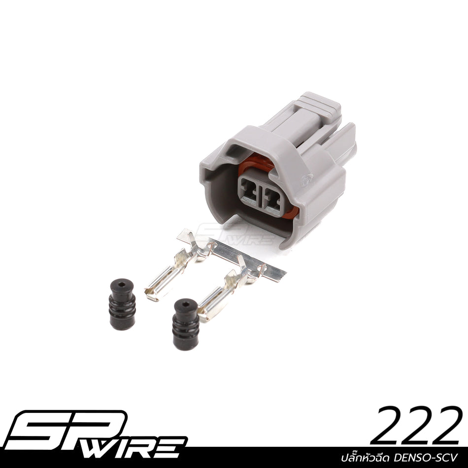 222 #ปลั๊กหัวฉีด DENSO-SCV