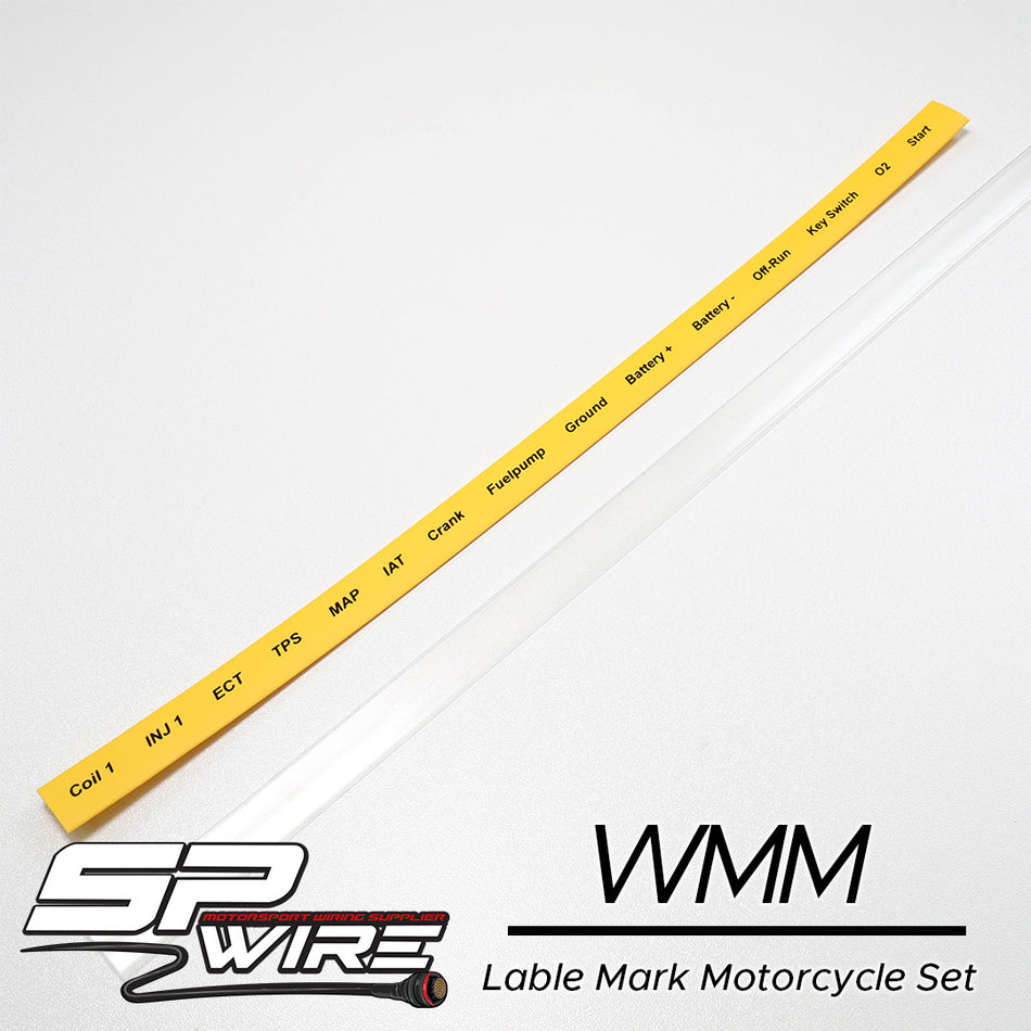 WMM #Lable Motorcycle Set