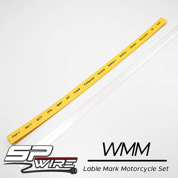 WMM #Lable Motorcycle Set