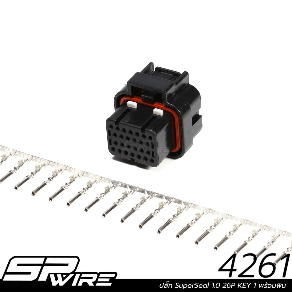 4261 #ปลั๊ก A FUELTECH 450-550 / B MOTEC HALTECH พร้อมพิน