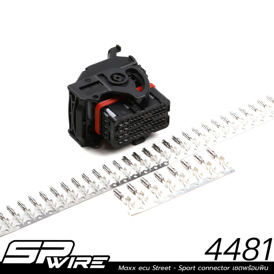 4481 #Maxx ecu Street - Sport connector เซตพร้อมพิน