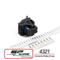 4321 #Maxx ecu mini connector เซตพร้อมพิน