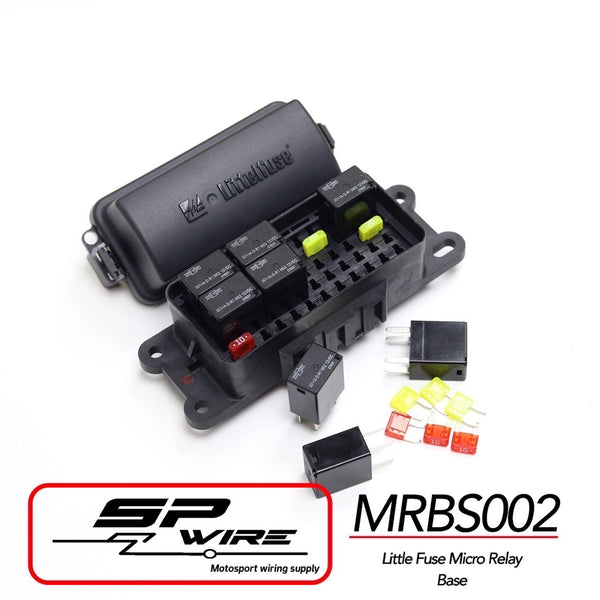 MRBS002 #กล่อง Micro รีเลย์ Little fuse แบบกันน้ำ ใบใหญ่