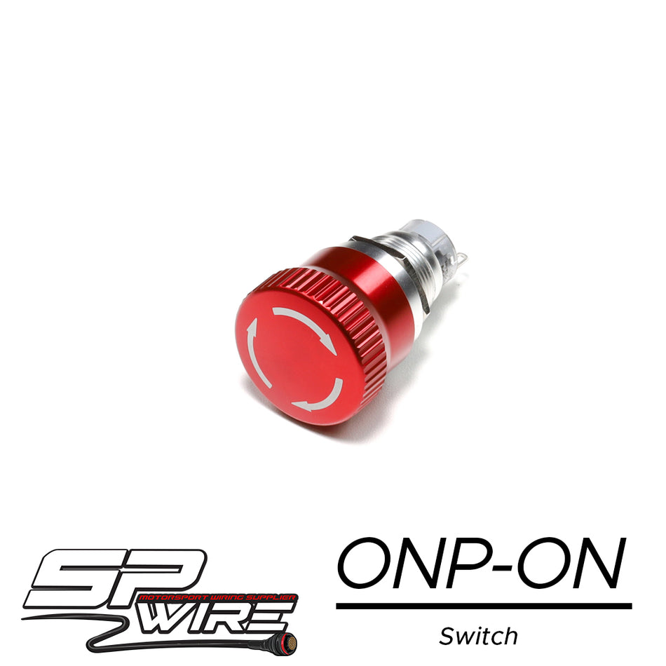 ONP-ON #ONP Switch RED 19mm.