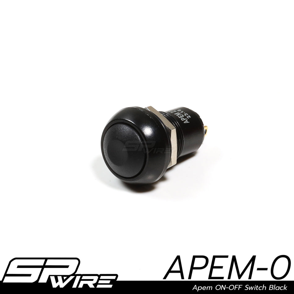 Apem-0 #Apem ON-OFF Switch Black