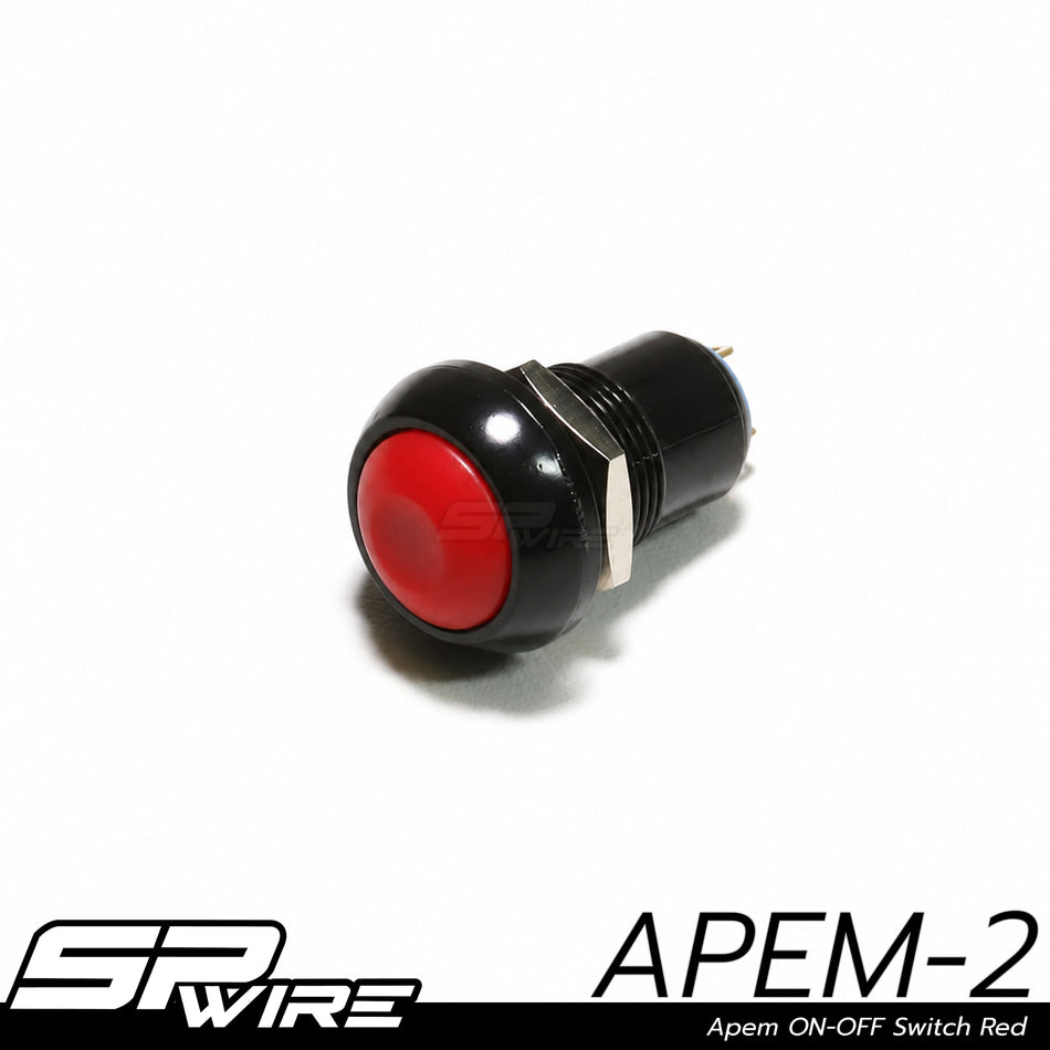 Apem-2 #Apem ON-OFF Switch Red