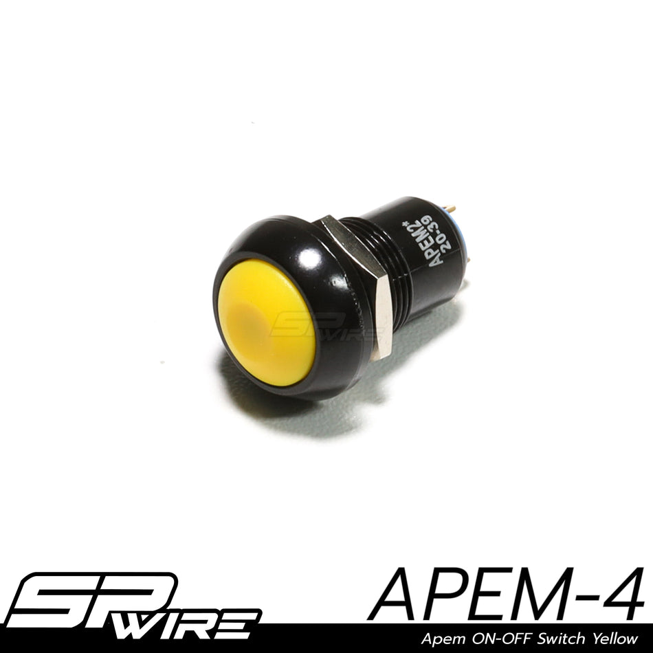 Apem-4 #Apem ON-OFF Switch Yellow