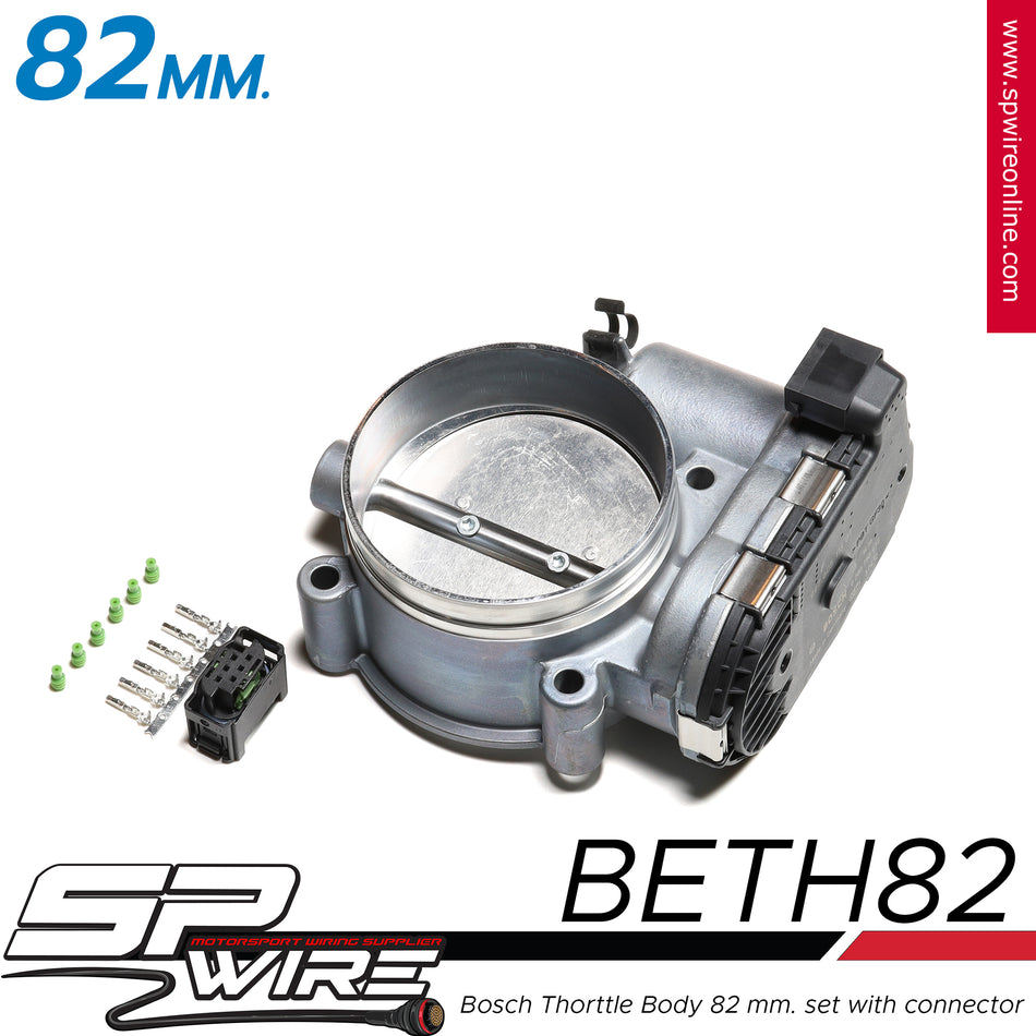 BETH82 #Bosch Thorttle Body 82 mm. set with connector