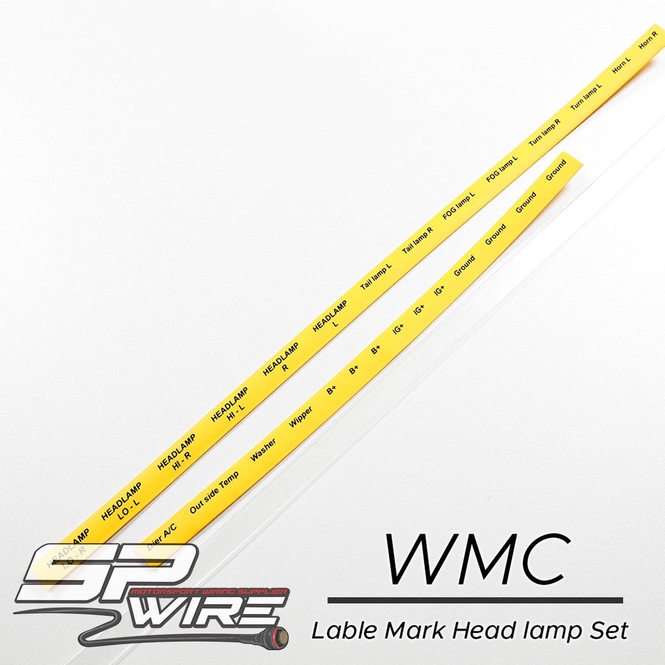 WMC #Lable Front Light Set