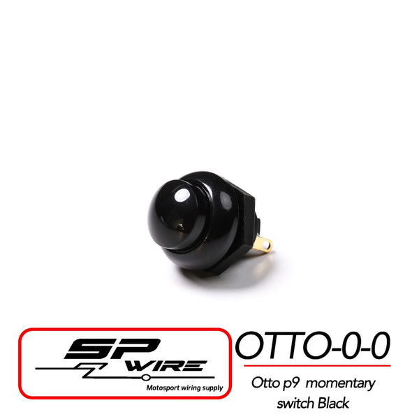 OTTO-0-0 #Otto p9 momentary switch Black