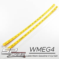 WMEG4 #Lable Gasoline 4 Cyl