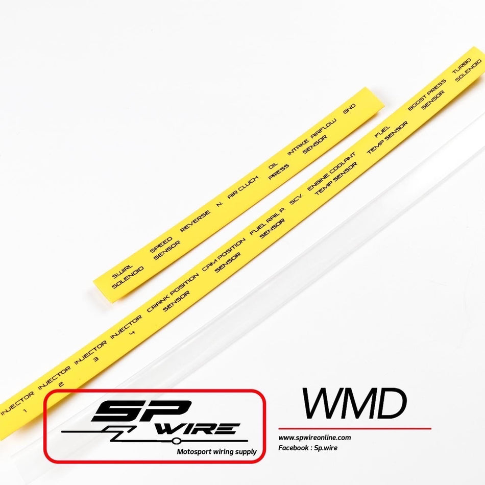 WMD #Lable mark Set Disel engine แบบตัวหนังสือเต็ม