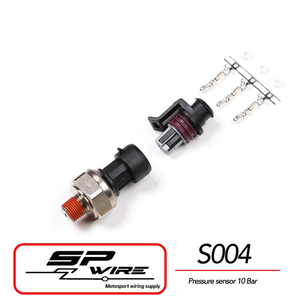 S004 #Pressure sensor 10 Bar Set with connector