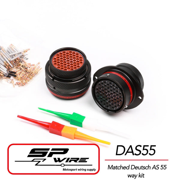 DAS55 #Matched Deutsch AS 55 way kit #Contact Size 20 AWG 55 way Shell Size 22