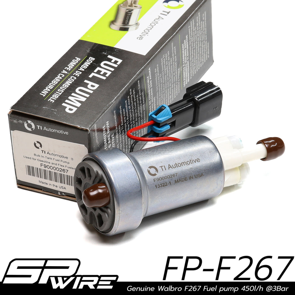 FP-F267	Genuine Walbro F267 Fuel pump 450l/h @3Bar