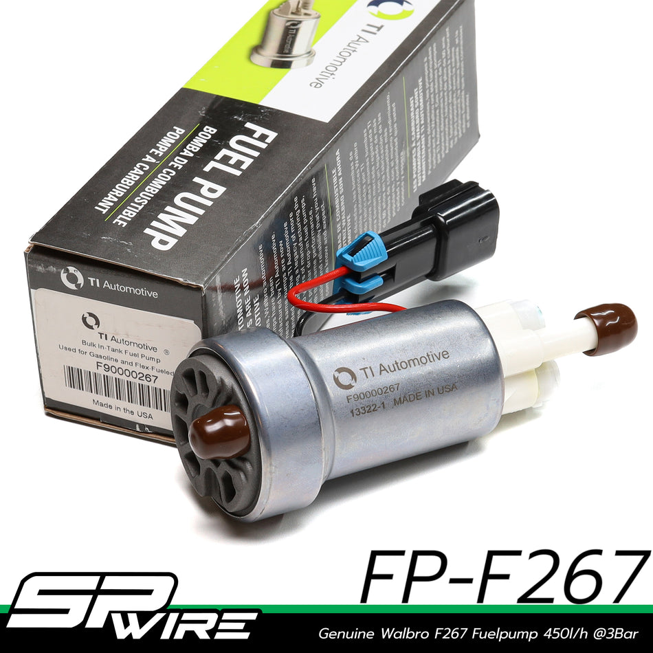 FP-F267	Genuine Walbro F267 Fuel pump 450l/h @3Bar
