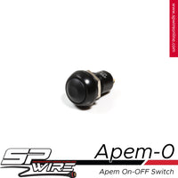 Apem-0 #Apem ON-OFF Switch Black