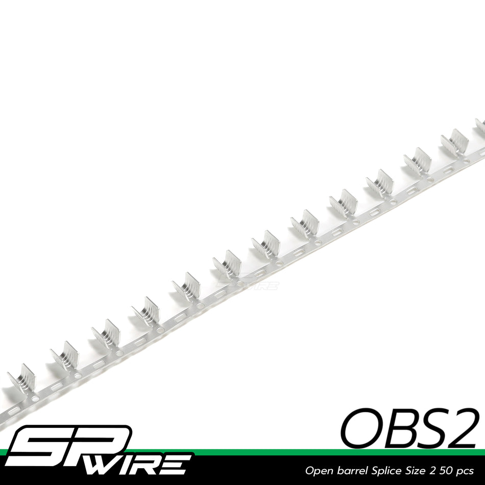 OBS2 #Open barrel Splice Size 1 (50ตัว)