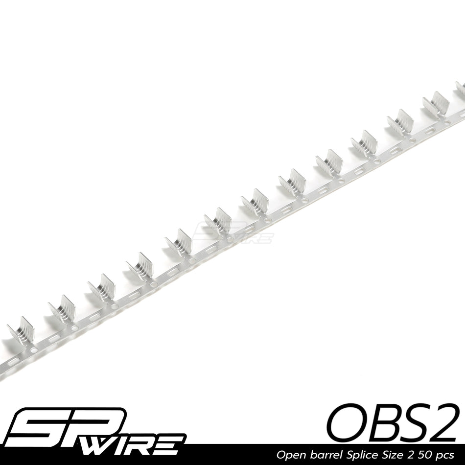 OBS2 #Open barrel Splice Size 1 (50ตัว)