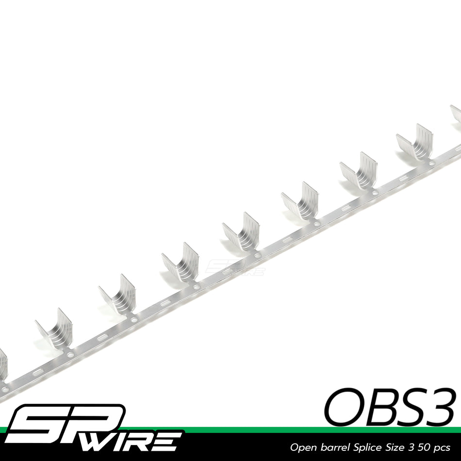 OBS3 #Open barrel Splice Size 1 (50ตัว)