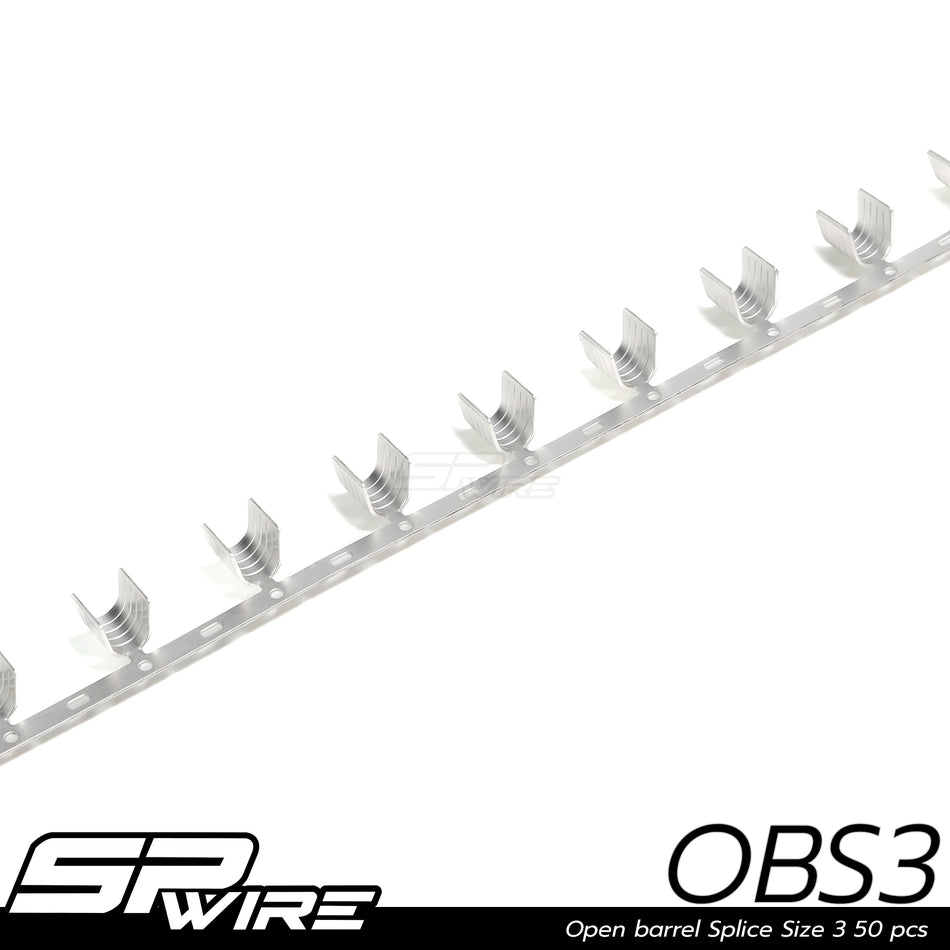 OBS3 #Open barrel Splice Size 1 (50ตัว)