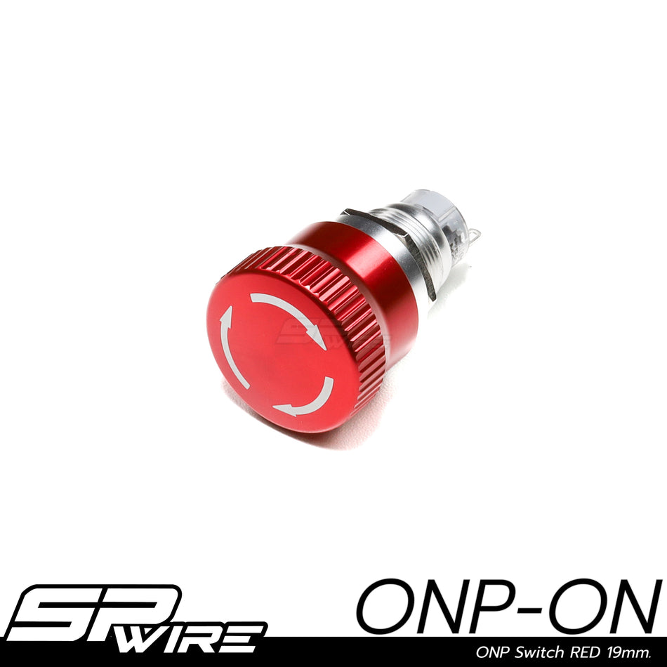 ONP-ON #ONP Switch RED 19mm.