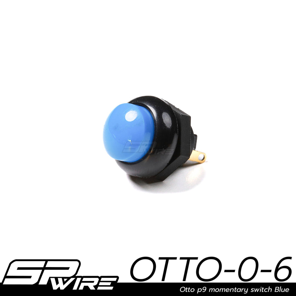 OTTO-0-6 #Otto p9 momentary switch Blue