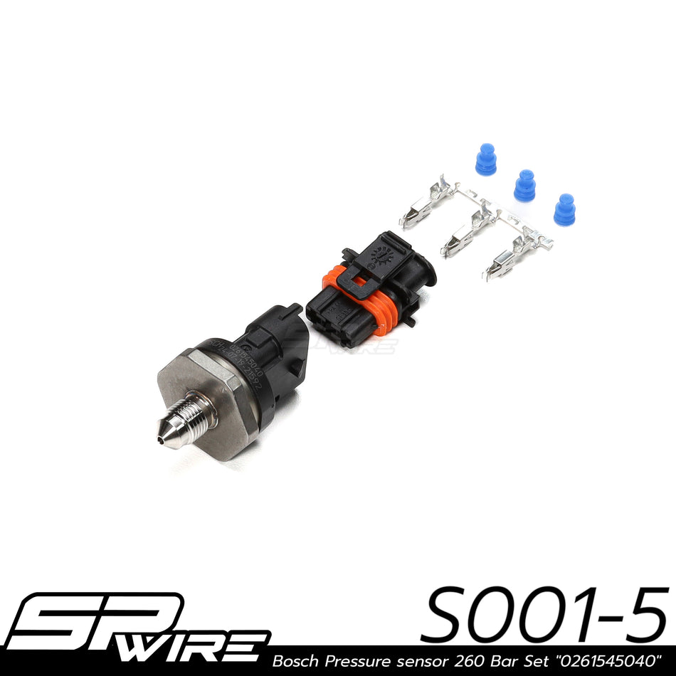 Bosch Pressure sensor 260 Bar Set "0261545040" S001-5