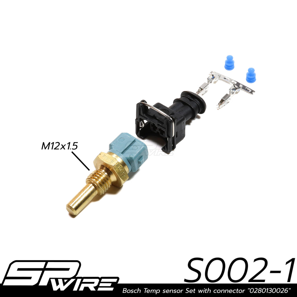 Bosch Temp sensor Set with connector "0280130026" S002-1