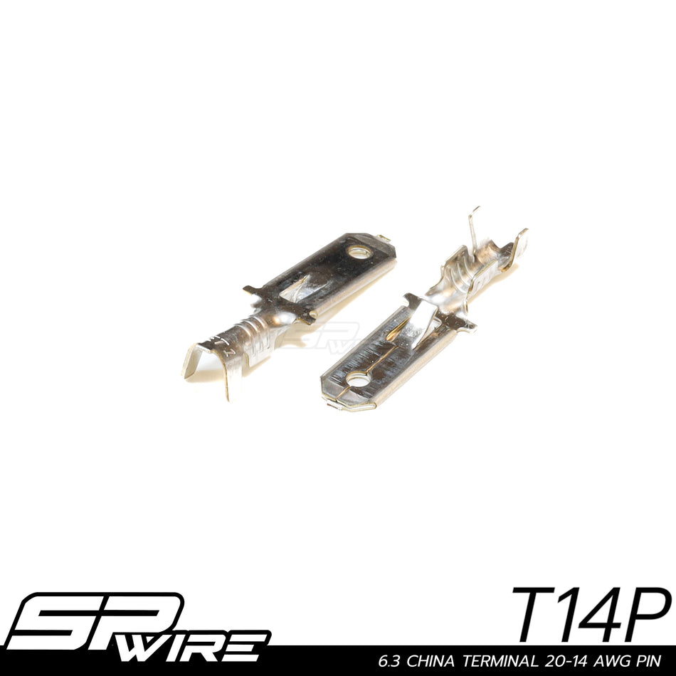 T14P #6.3 CHINA TERMINAL 20-14 AWG PIN
