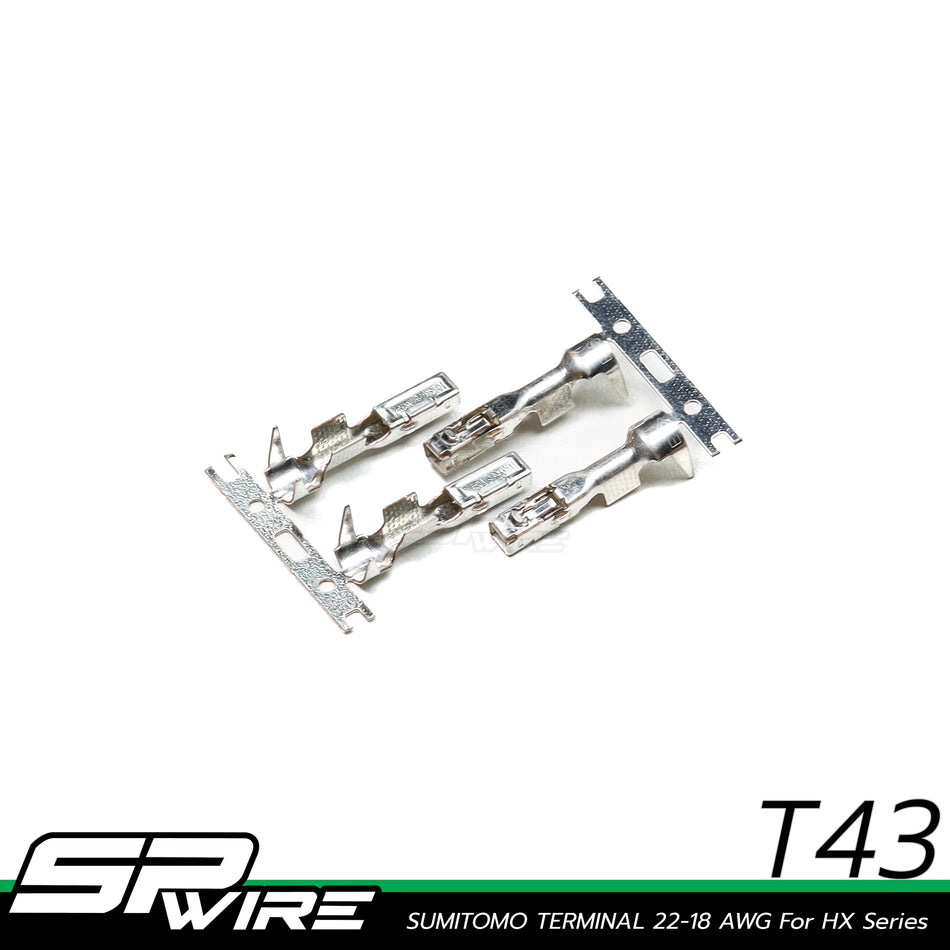 #T43 SUMITOMO TERMINAL 22-18 AWG For HX Series