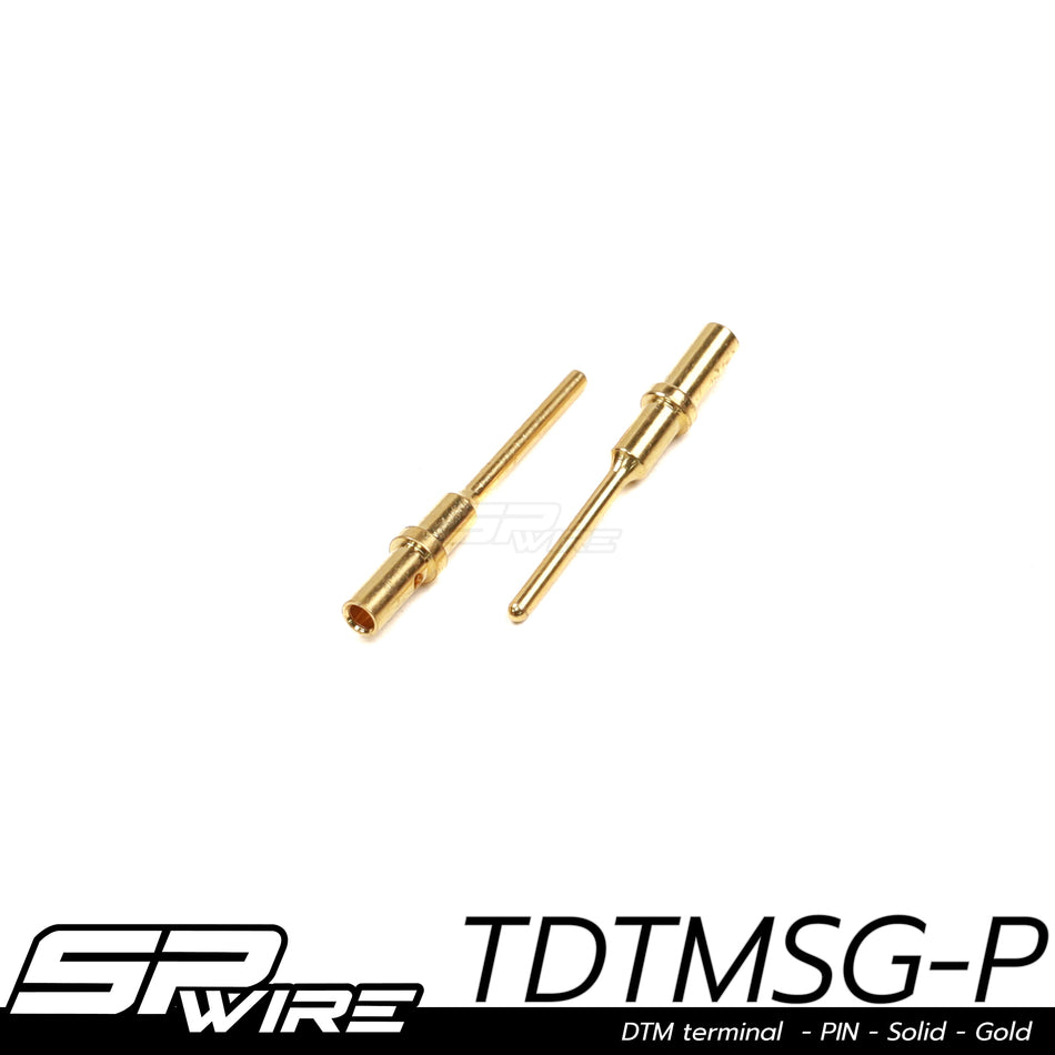 TDTMSG-P #DTM terminal  - PIN - Solid - Gold