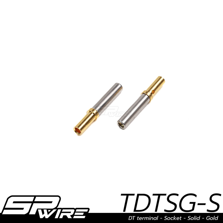 TDTSG-S #DT terminal - Socket - Solid - Gold