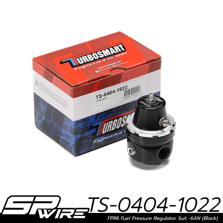 FPR6 Fuel Pressure Regulator Suit -6AN (Black) #TS-0404-1022