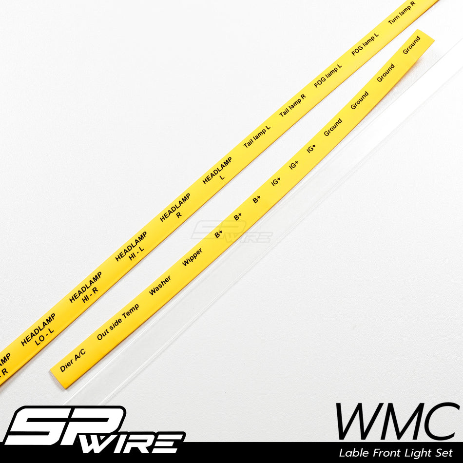 WMC #Lable Front Light Set