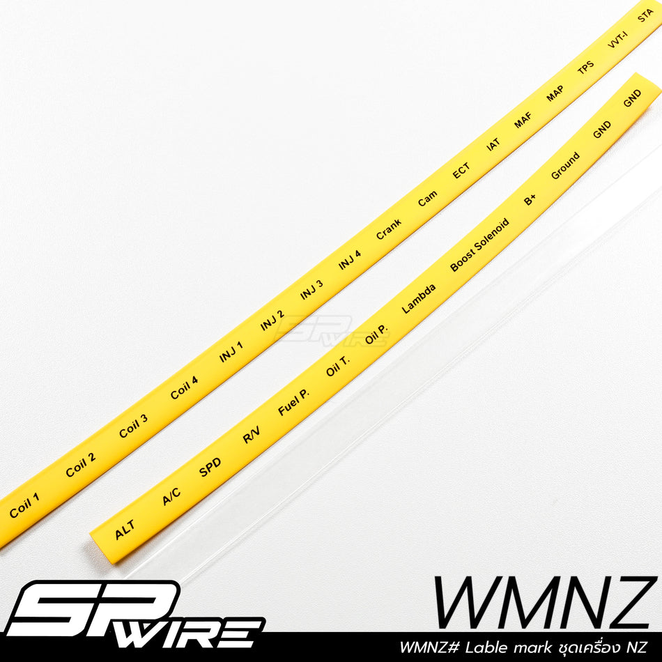 WMNZ #Lable mark ชุดเครื่อง NZ